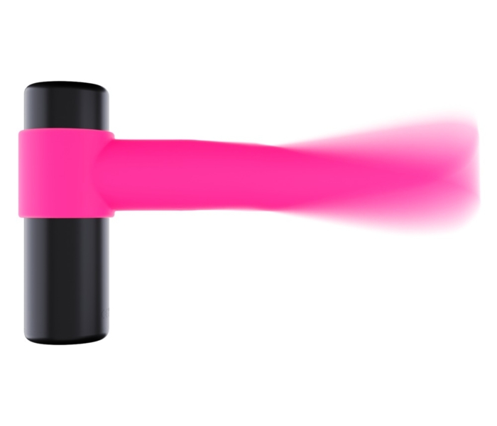 You2Toys Gun - masszírozó vibrátor szett (pink-fekete) - 7