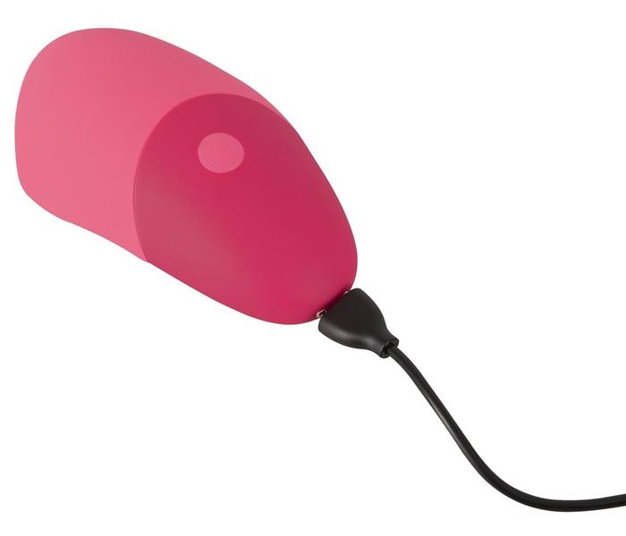 SMILE Thumping Touch - akkus, pulzáló csiklóvibrátor (pink) - 11