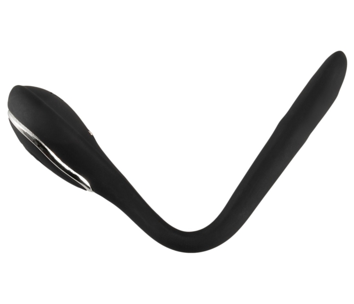 Penis Plug Dilator - akkus húgycsővibrátor (0,6-1,1cm) - fekete - 3