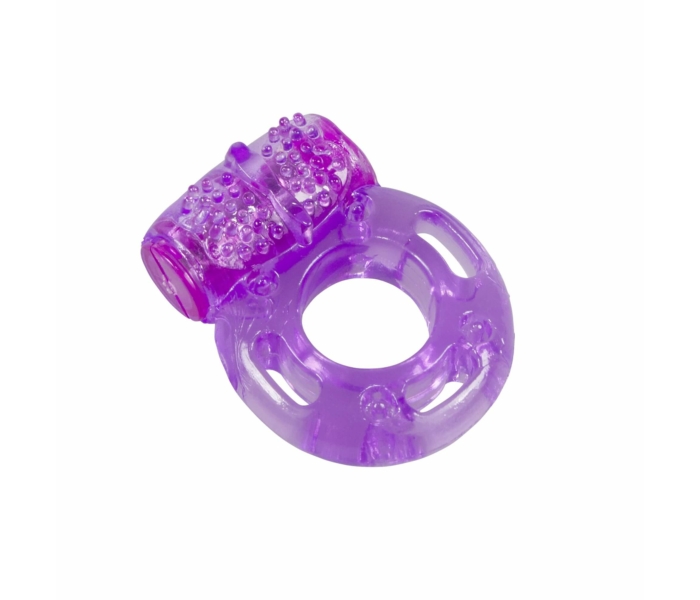 You2Toys - Egyszeri vibrációs péniszgyűrű (lila) - 4