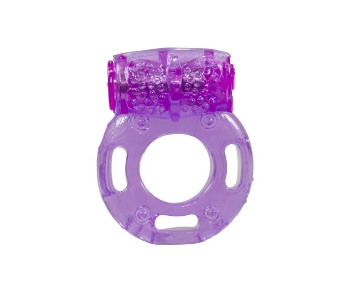 You2Toys - Egyszeri vibrációs péniszgyűrű (lila) - 5
