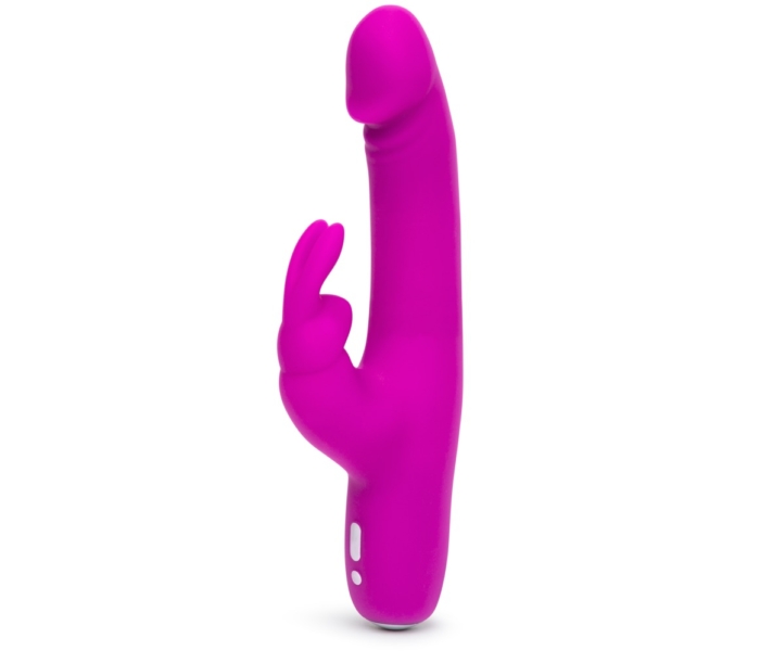 Happyrabbit Realistic Slim - vízálló, akkus csiklókaros vibrátor (lila) - 2