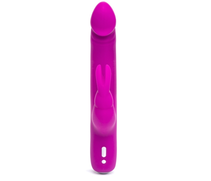 Happyrabbit Realistic Slim - vízálló, akkus csiklókaros vibrátor (lila) - 3