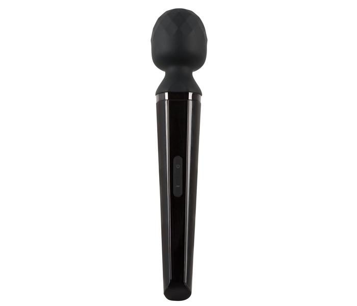 You2Toys Power Wand - akkus, masszírozó vibrátor (fekete) - 2
