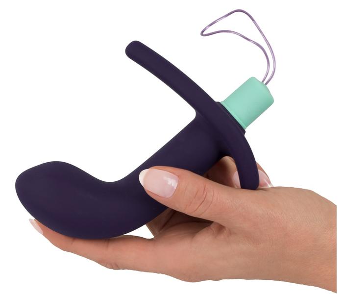 You2Toys - Prostate Plug - akkus, rádiós prosztata vibrátor (fekete-zöld) - 6