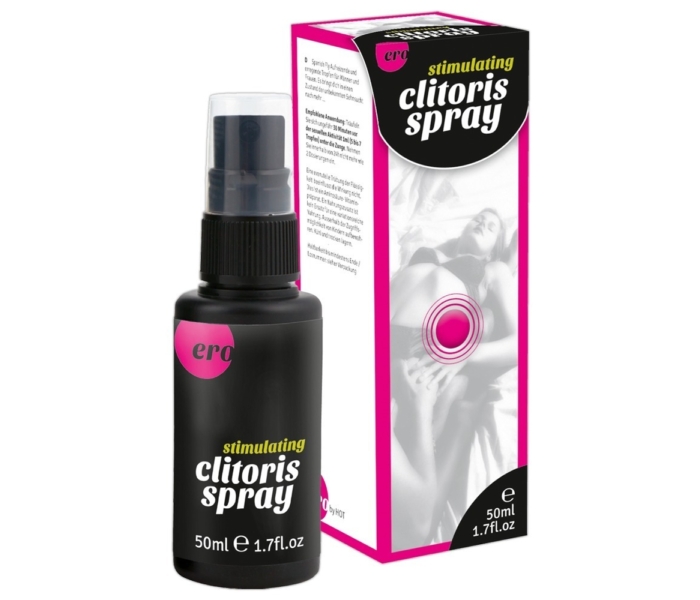 HOT Clitoris Spray - klitorisz stimuláló spray nőknek (50ml) - 3