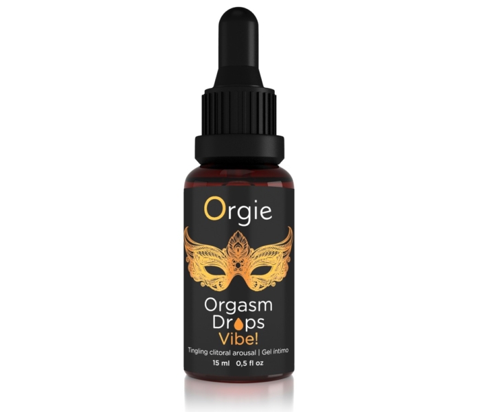 Orgie Orgasm Drops Vibe - bizsergető intim gél nőknek (15ml) - 2