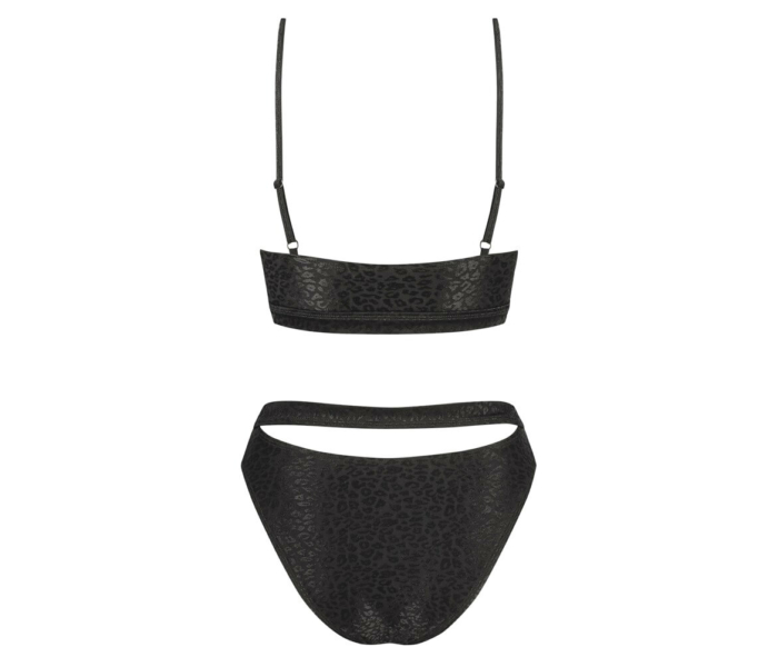 / Obsessive Miamelle - pántos sportos bikini (fekete) - 4