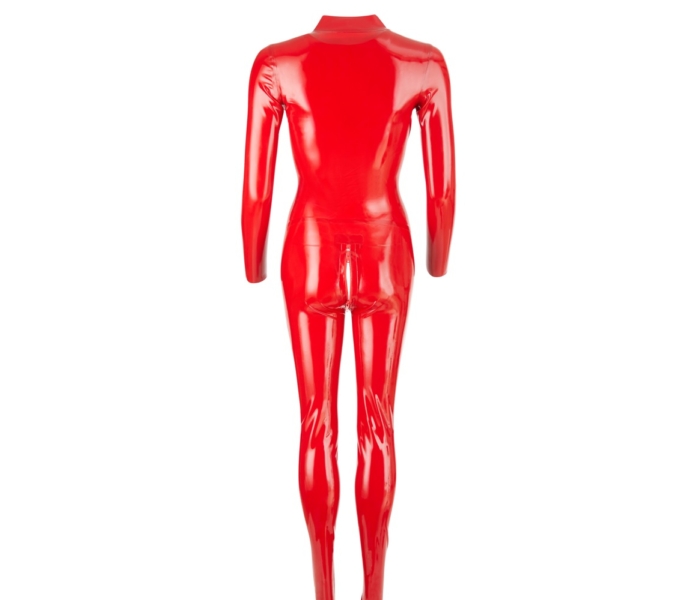 LATEX - hosszúujjú női overall (piros) - 9