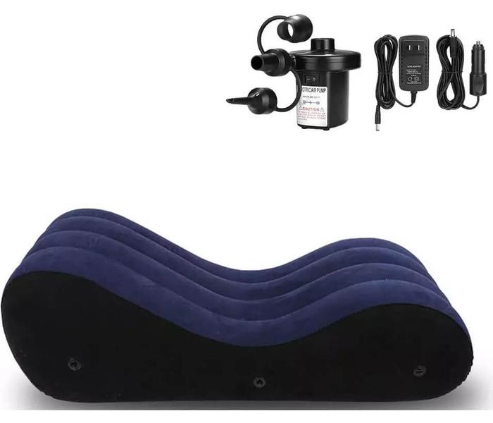 Magic Pillow - Felfújható szexágy - nagy (kék)