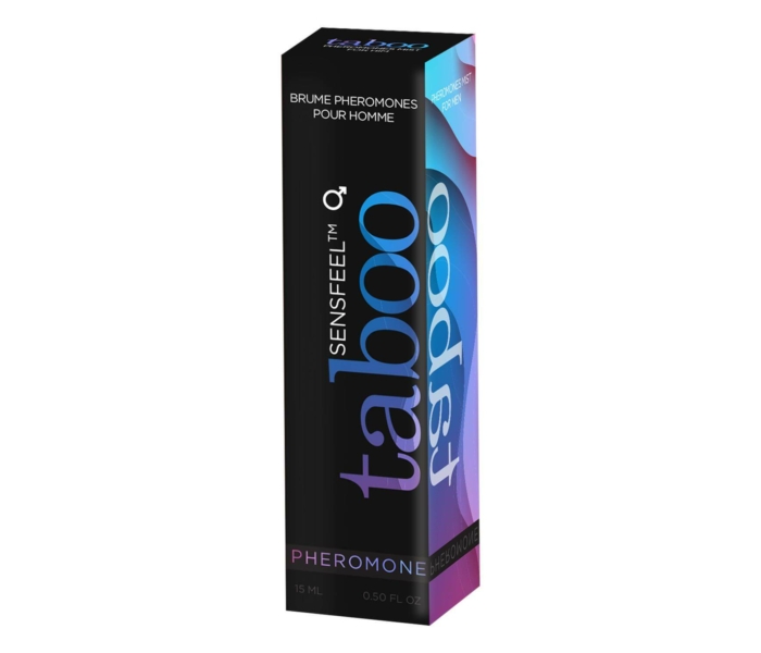 Taboo Pheromone for Him - feromonos testpermet férfiaknak - natúr (15ml) - 3
