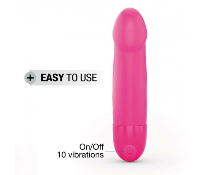 Dorcel Real Vibration S 2.0 - akkus vibrátor (pink) - 5