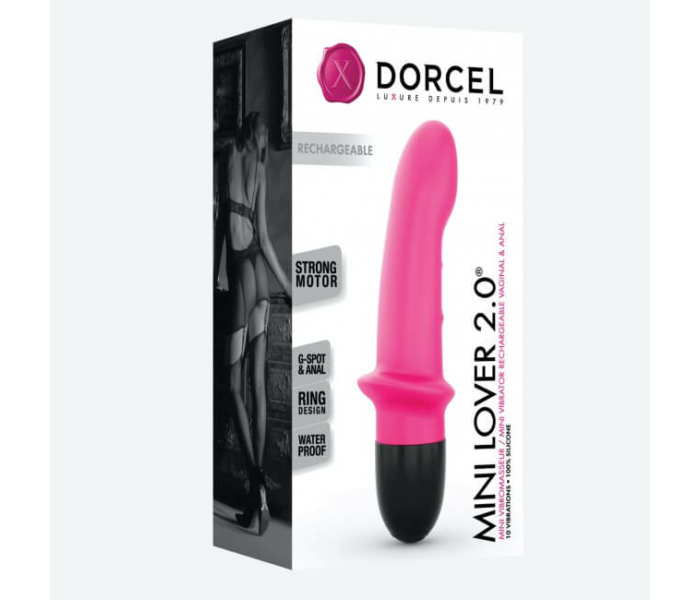 Dorcel Mini Lover 2.0 - akkus, G-pont vibrátor (pink) - 4