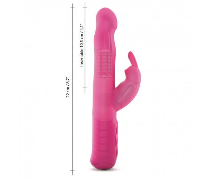 Dorcel Baby Rabbit 2.0 - akkus, csiklókaros vibrátor (pink) - 8