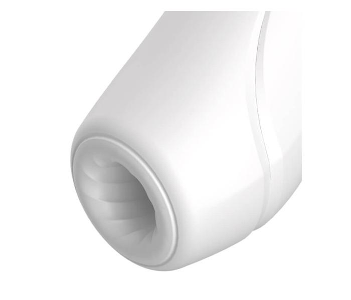 Satisfyer Curvy 1+ - okos, akkus, vízálló csiklóizgató vibrátor (fehér) - 8