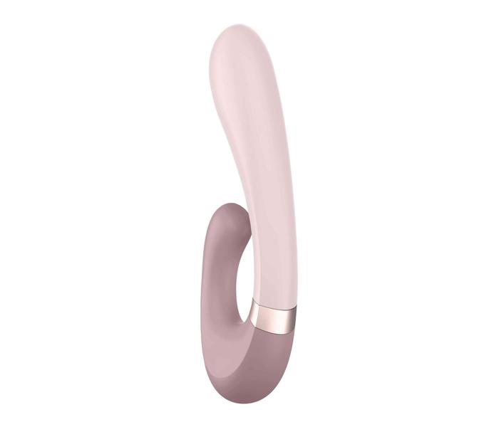 Satisfyer Heat Wave - okos, melegítő, karos vibrátor (bézs) - 3