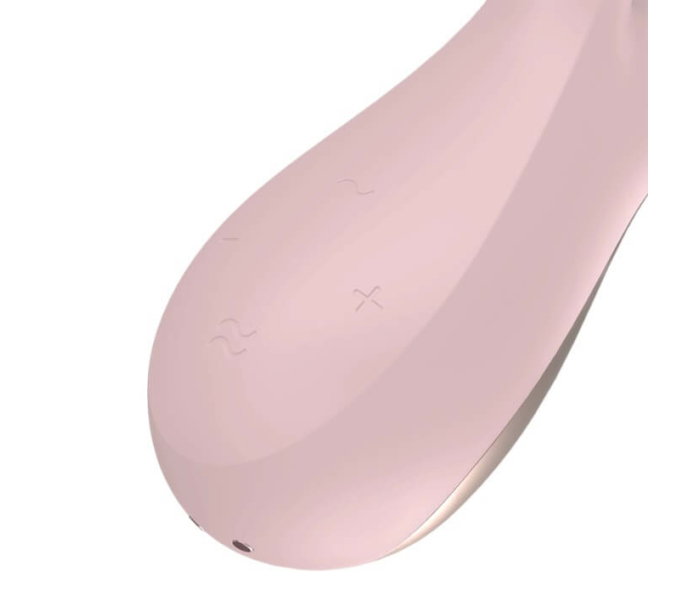 Satisfyer Mono Flex - okos, akkus, vízálló vibrátor (halvány pink) - 5