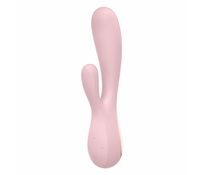 Satisfyer Mono Flex - okos, akkus, vízálló vibrátor (halvány pink)