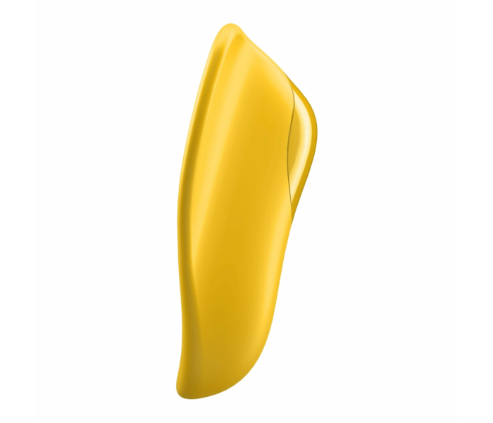 Satisfyer High Fly - akkus, vízálló csikló vibrátor (sárga) - 3