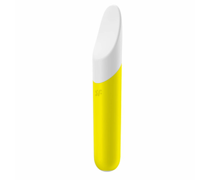 Satisfyer Ultra Power Bullet 7 - akkus, vízálló csikló vibrátor (sárga) - 2