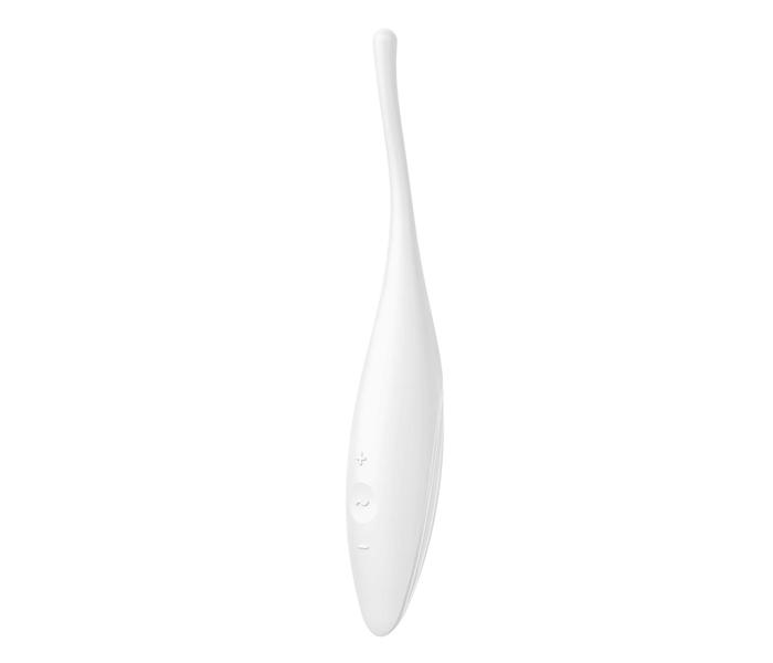 Satisfyer Twirling Joy - okos, akkus, vízálló csiklóvibrátor (fehér) - 2
