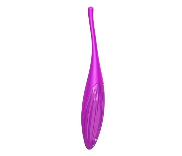 Satisfyer Twirling Joy - okos, akkus, vízálló csiklóvibrátor (lila) - 4