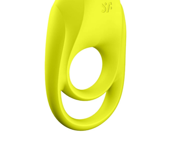 Satisfyer Spectacular - akkus, vízálló, vibrációs péniszgyűrű (sárga) - 2