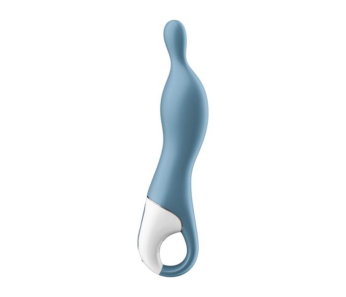 Satisfyer A-Mazing 1 - akkus, A-pont vibrátor (kék) - 4