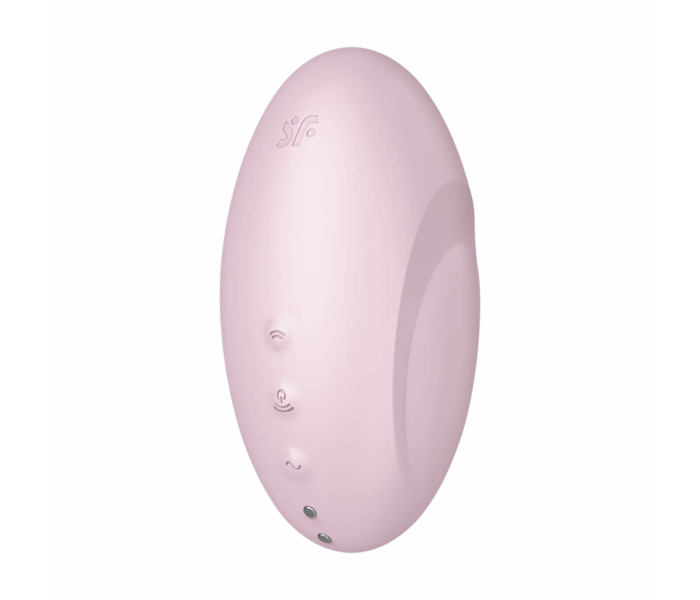Satisfyer Vulva Lover 3 - akkus, léghullámos csiklóizgató vibrátor (pink) - 5