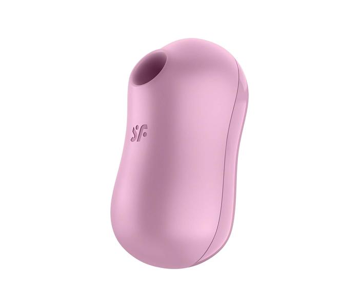 Satisfyer Cotton Candy - akkus, léghullámos csikló vibrátor (lila)