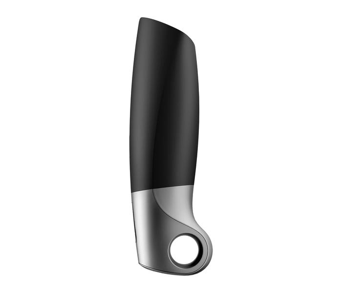 Satisfyer Power - okos, akkus maszturbátor (fekete-ezüst) - 2