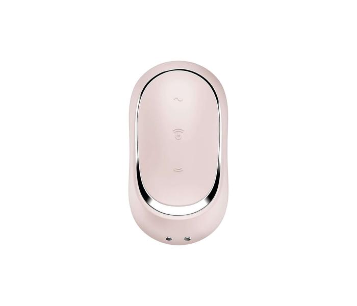 Satisfyer Pro To Go 2 - akkus, léghullámos csiklóizgató vibrátor (bézs) - 4