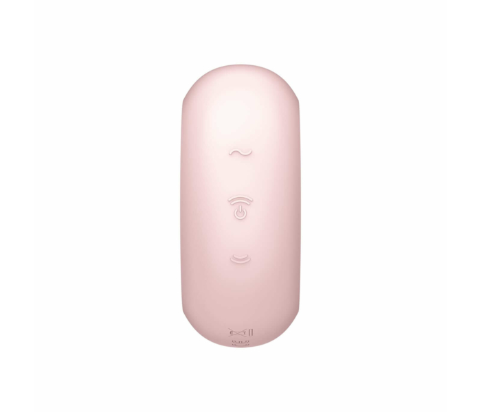 Satisfyer Pro To Go 3 - akkus, léghullámos csiklóizgató vibrátor (pink) - 3