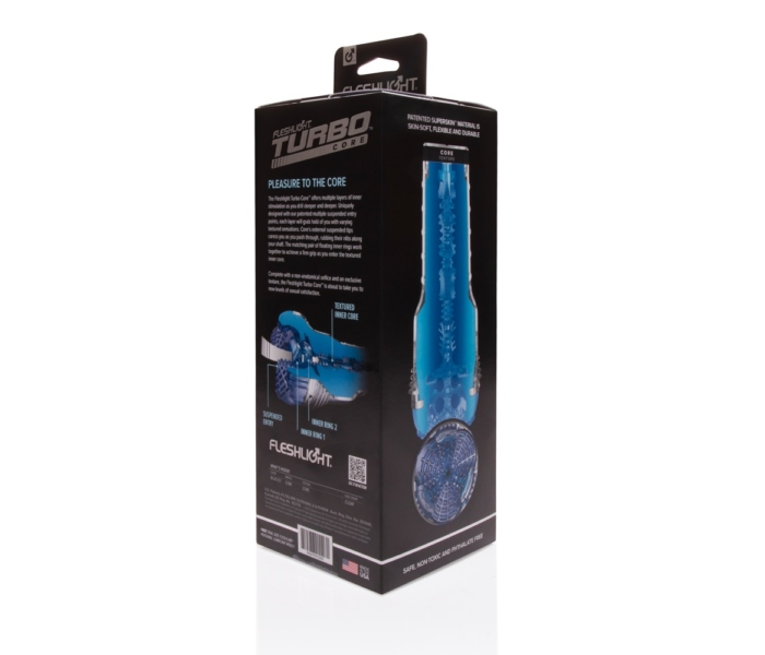 Fleshlight Turbo Core - szívó maszturbátor (kék) - 2