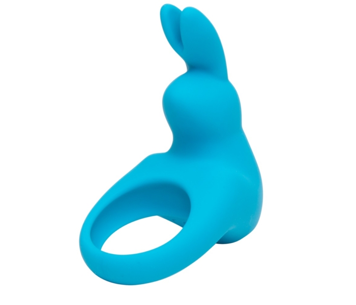 Happyrabbit Cock - akkus vibrációs péniszgyűrű (kék) - 2