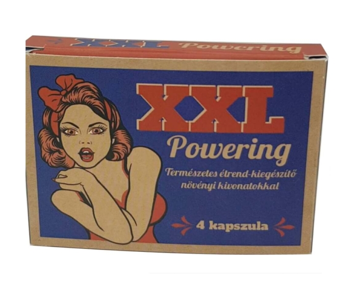XXL Powering - természetes étrendkiegészítő férfiaknak (4db)
