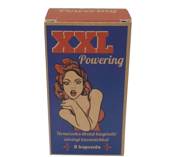 XXL Powering - természetes étrendkiegészítő férfiaknak (8db)