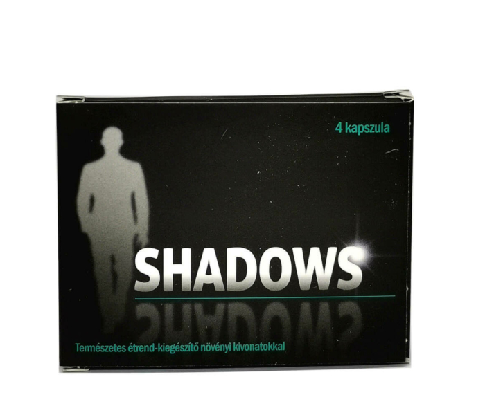 Shadows - természetes étrend-kiegészítő férfiaknak (4db)