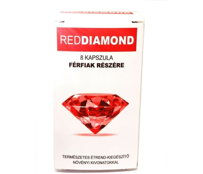 Red Diamond - természetes étrend-kiegészítő férfiaknak (8db)