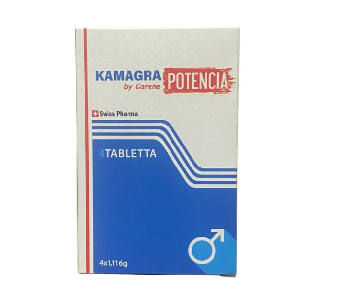 KAMAGRA - étrendkiegészítő tabletta férfiaknak (4db)