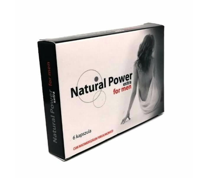 Natural Power - étrendkiegészítő kapszula férfiaknak (6db)