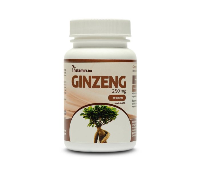 Netamin Ginzeng Super 250mg - étrendkiegészítő kapszula (120db)