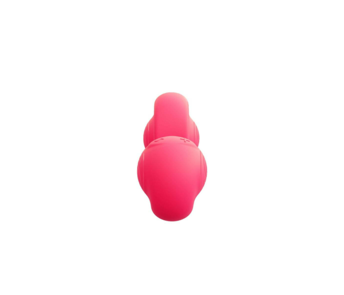 Snail Vibe Duo - akkus, 3in1 stimulációs vibrátor (pink) - 3