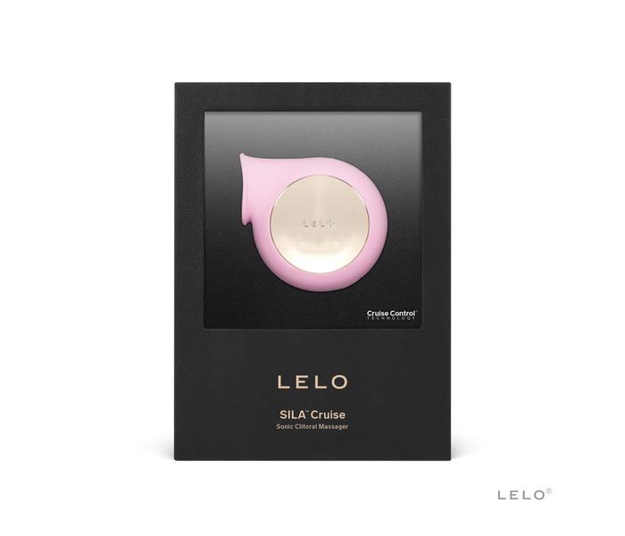 LELO Sila Cruise - hanghullámos csikló vibrátor (pink) - 2