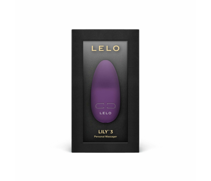 LELO Lily 3 - akkus, vízálló csikló vibrátor (sötét lila) - 8