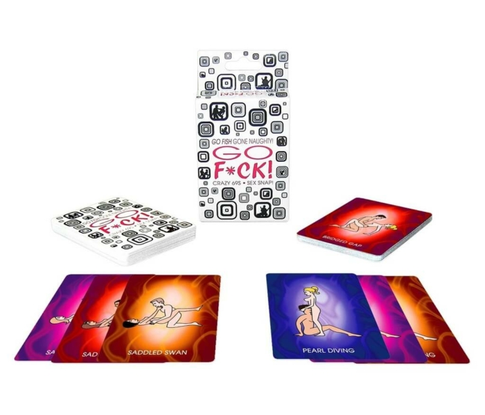 GO F*CK - Kama Sutra kártyajáték (52db)