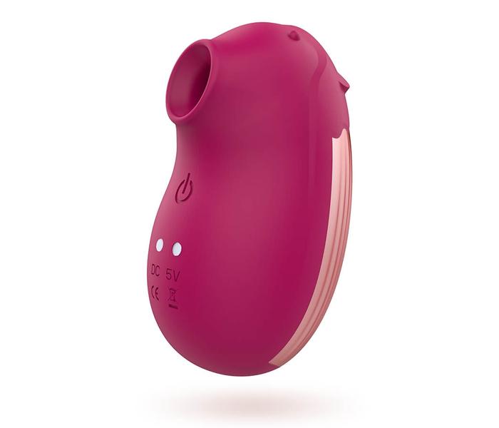 Rithual Shushu - akkus, léghullámos csiklóizgató (pink) - 8
