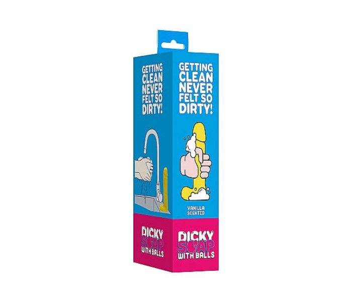 Dicky - szappan pénisz herékkel - vanília (210g) - 2