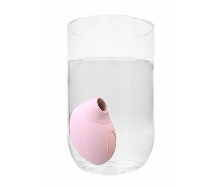 Irresistible Seductive - akkus, vízálló csiklóizgató (pink) - 9