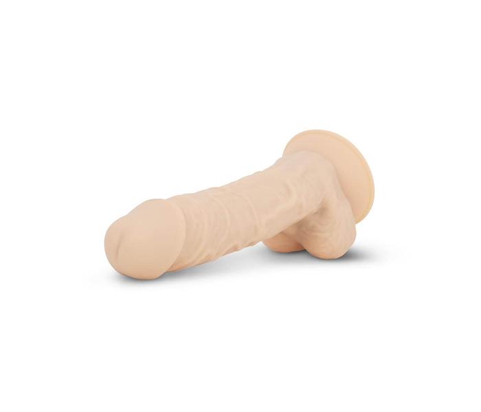 Real Fantasy Percy - tapadótalpas, élethű dildó (17,6cm) - natúr - 7